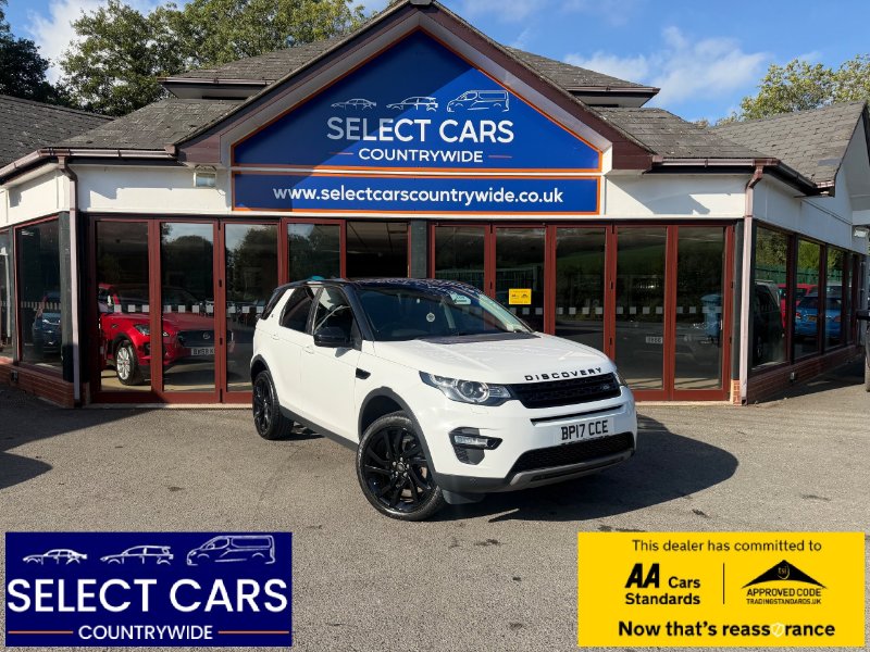 2017 Land Rover Discovery Sport 2.0 TD4 HSE Black SUV 5dr Diesel Auto 4WD Euro 6 s/s 180 ps