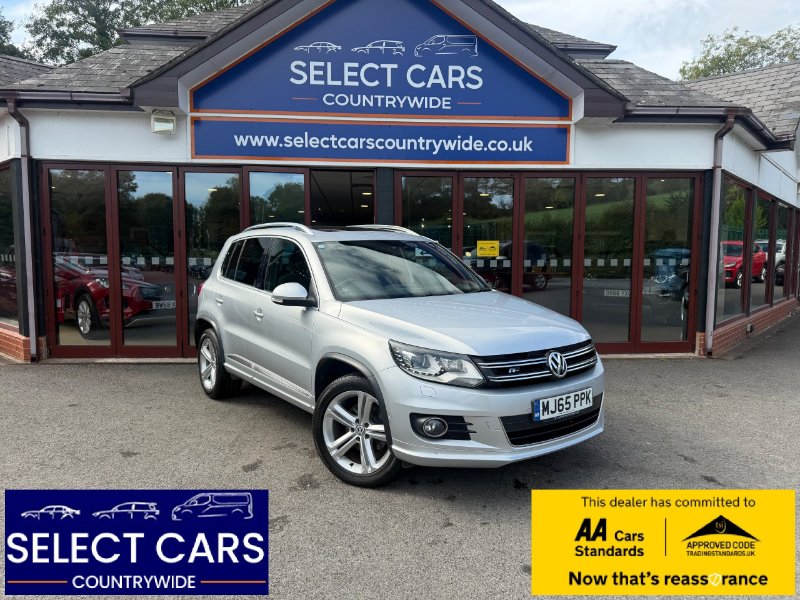 2015 Volkswagen Tiguan 2.0 TDI BlueMotion Tech R-Line SUV 5dr Diesel DSG 4WD Euro 6 s/s 184 ps