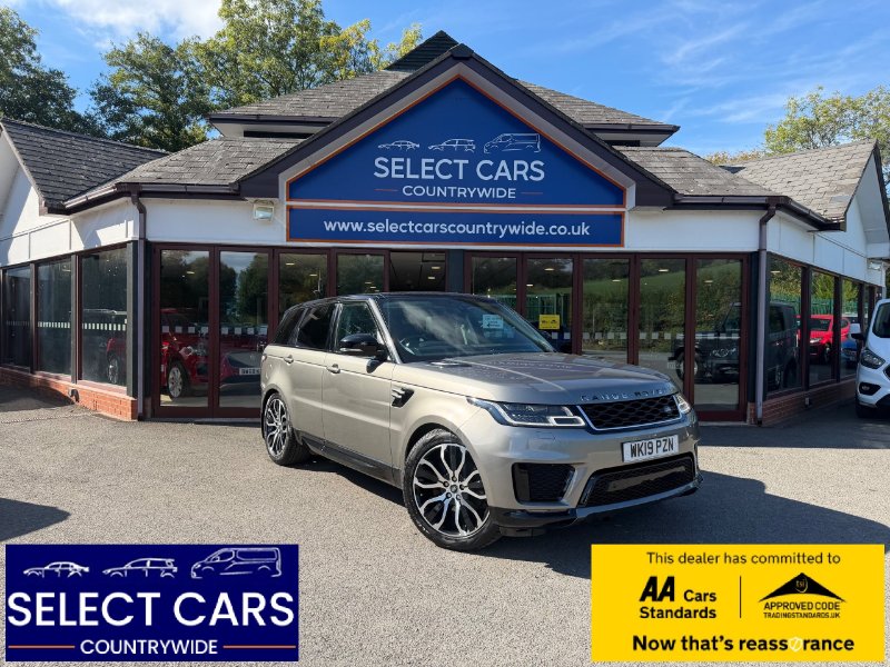 Silver Land Rover Range Rover Sport 3.0 SD V6 HSE SUV 5dr Diesel Auto 4WD Euro 6 s/s 306 ps
